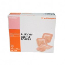 S&N 알레빈 ALLEVYN **Gentle BORDER 12.5cmX12.5cm Silicon Gel Adhesive 10ea/box(3등급)